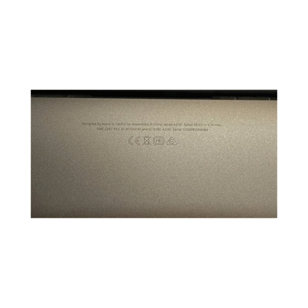MacBook Pro 16" 2019 A2141 I7 6-Core 2.6Ghz 16GB/512GB - Imagem 4