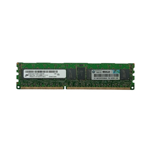 Memória Servidor P/ Processadores Xeon 8gb Ddr3 Pc3 1rx4 12800R Varias Marcas