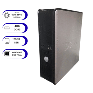 Desktop Dell OptiPlex 380 Series Core 2 Duo E8400 4gb/120gb