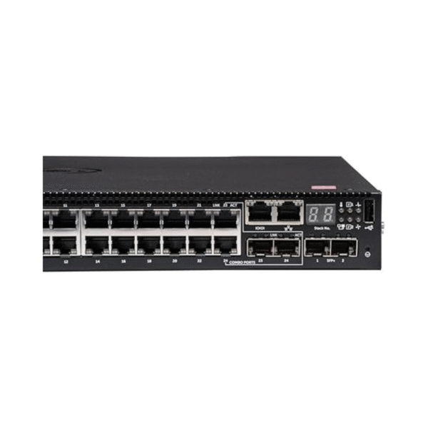 Switch Dell N3024 24 Portas Gigabit + 2x10Gbps SFP+ - Imagem 3
