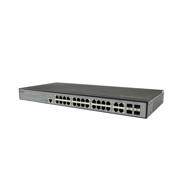 Switch Intelbras SG2404 MR L2+ 24 Portas Gigabit SFP - Imagem 4