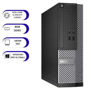 Desktop Dell OptiPlex 3020 D08S I3-4ª 8gb/ssd240gb