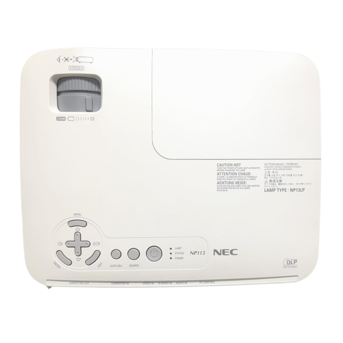 PROJETOR DATASHOW NEC NP115 - Imagem 4