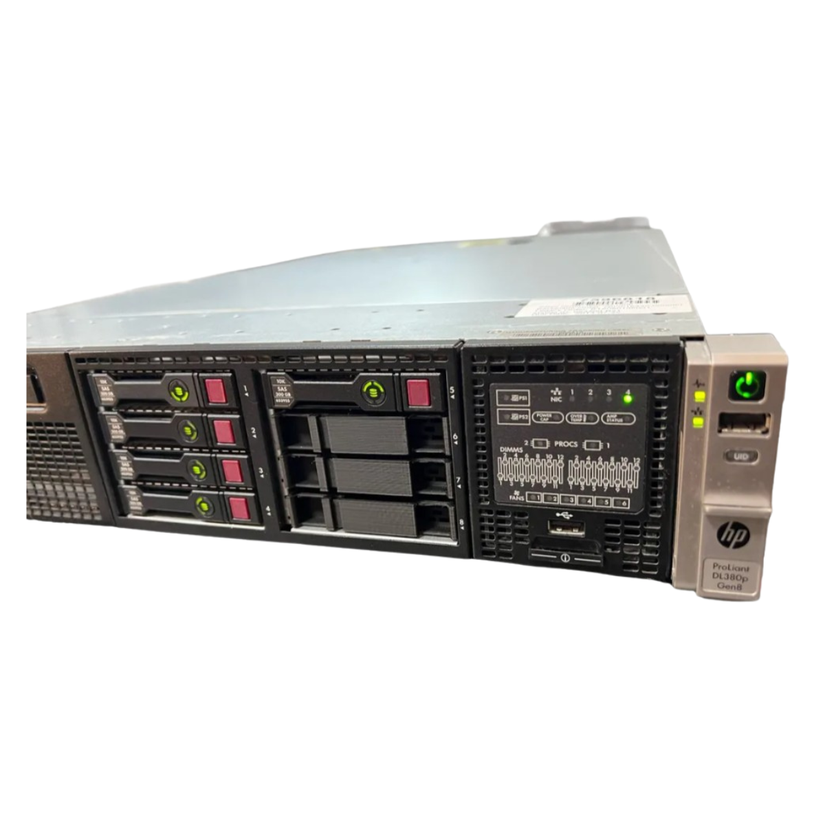 Servidor HP ProLiant DL380p Gen8 E5-2620 v0 64GB/2.4TB - Imagem 3
