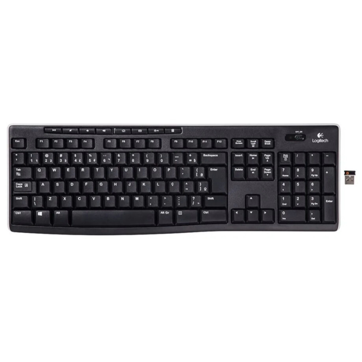 Teclado Sem Fio Logitech K295 Silent Touch Recondicionado