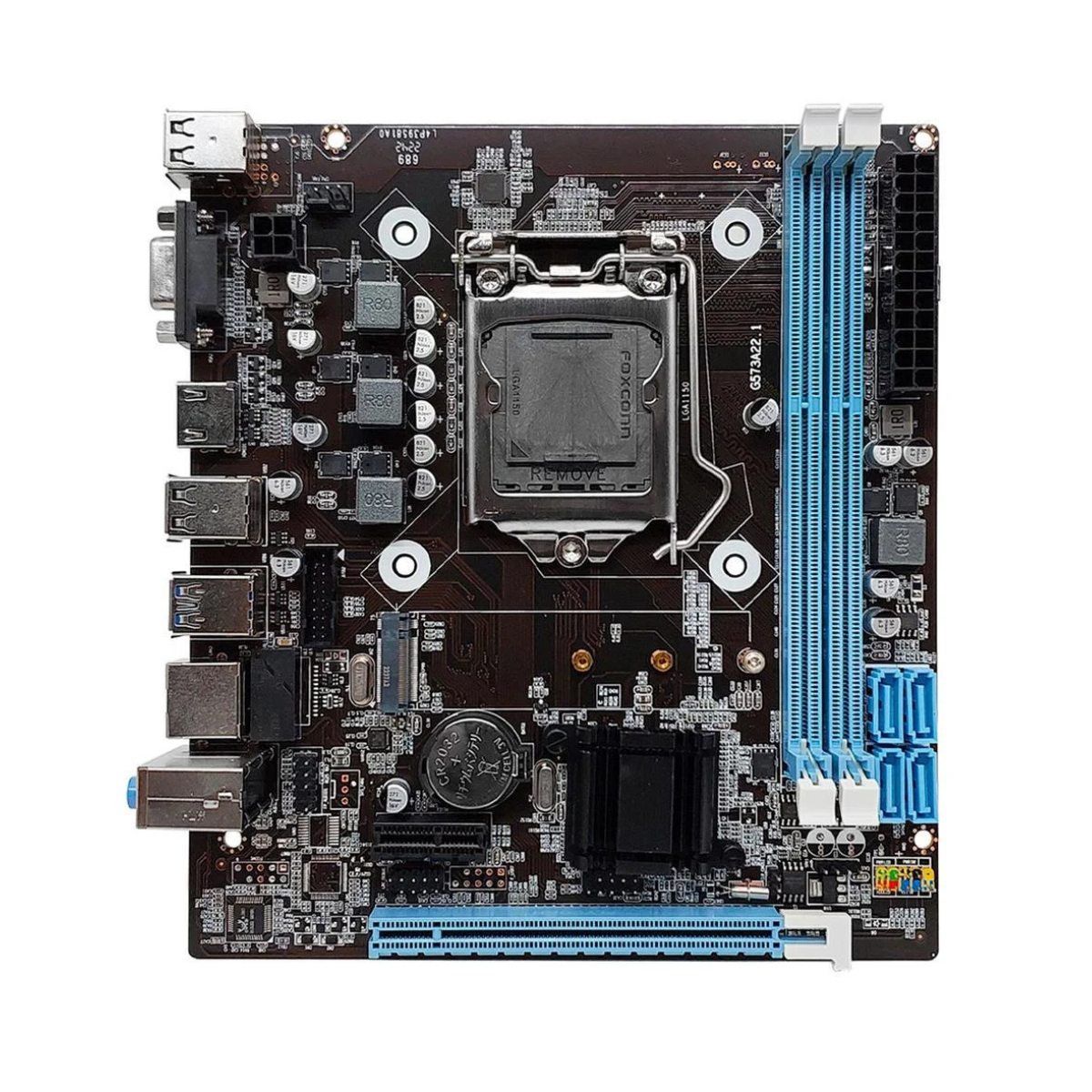 Placa-Mãe BRX TG-H81G573, Intel LGA 1150, DDR3, Micro ATX