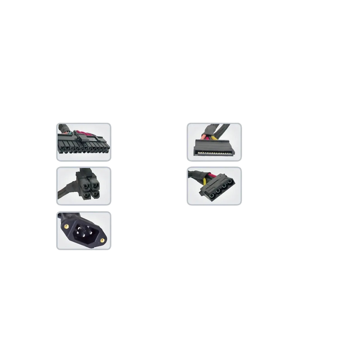 Fonte ATX 200W K-Mex PP-200RNG Cinza - Imagem 3