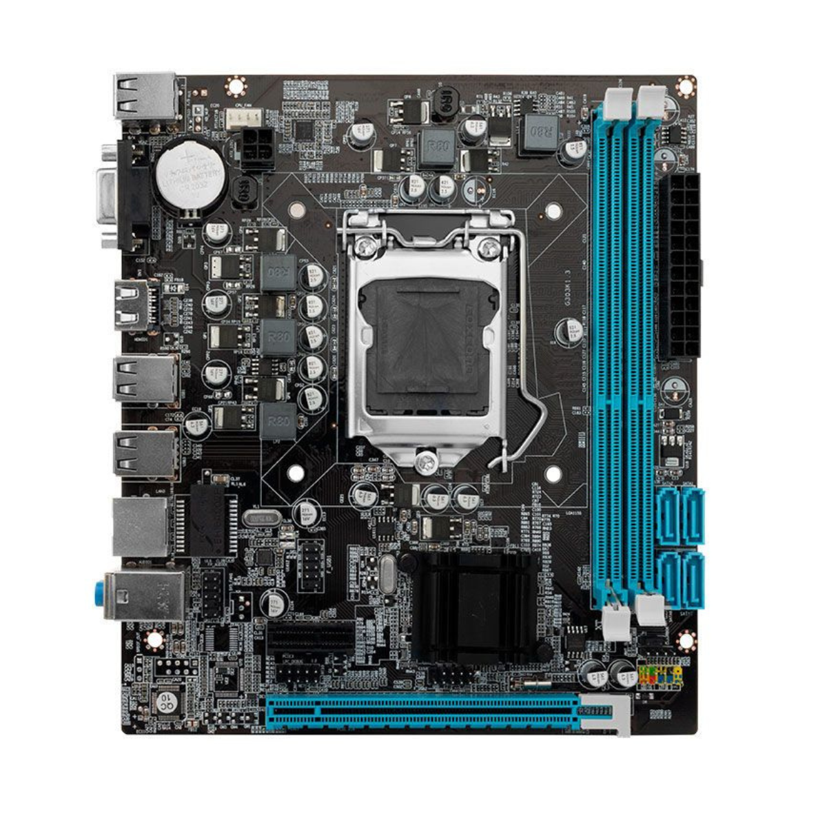 Placa-Mãe BRX TG-H81G573, Intel LGA 1150, DDR3, Micro ATX - Imagem 4