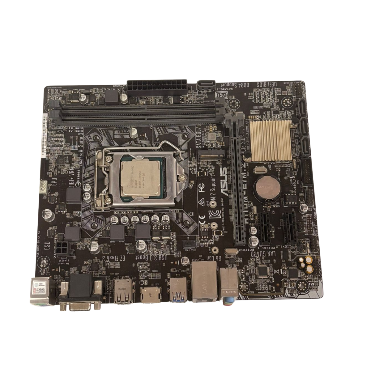 Placa-mãe Asus H110m Intel Lga 1151 Ddr4