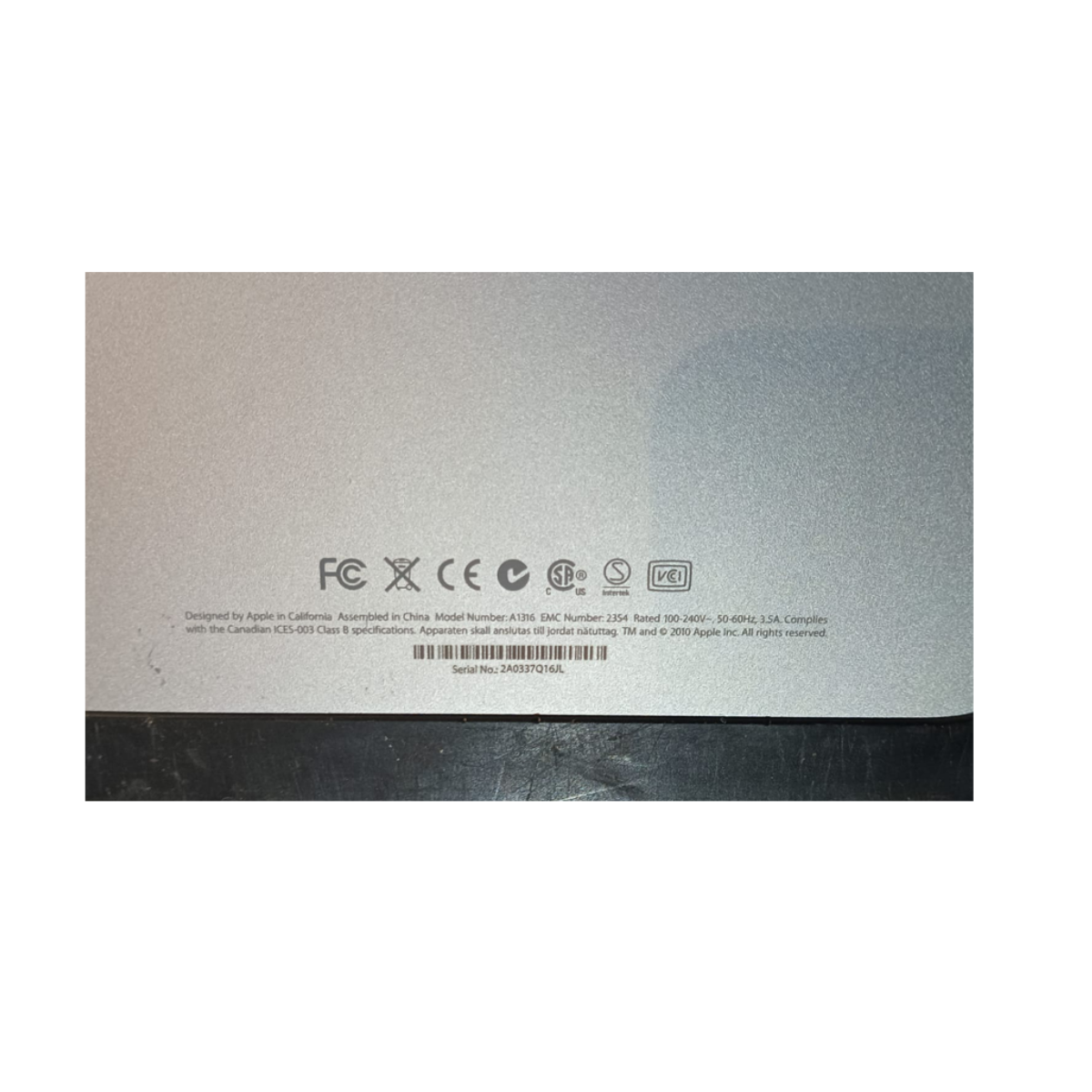 Cinema Display Apple 27" A1316 A - Imagem 3